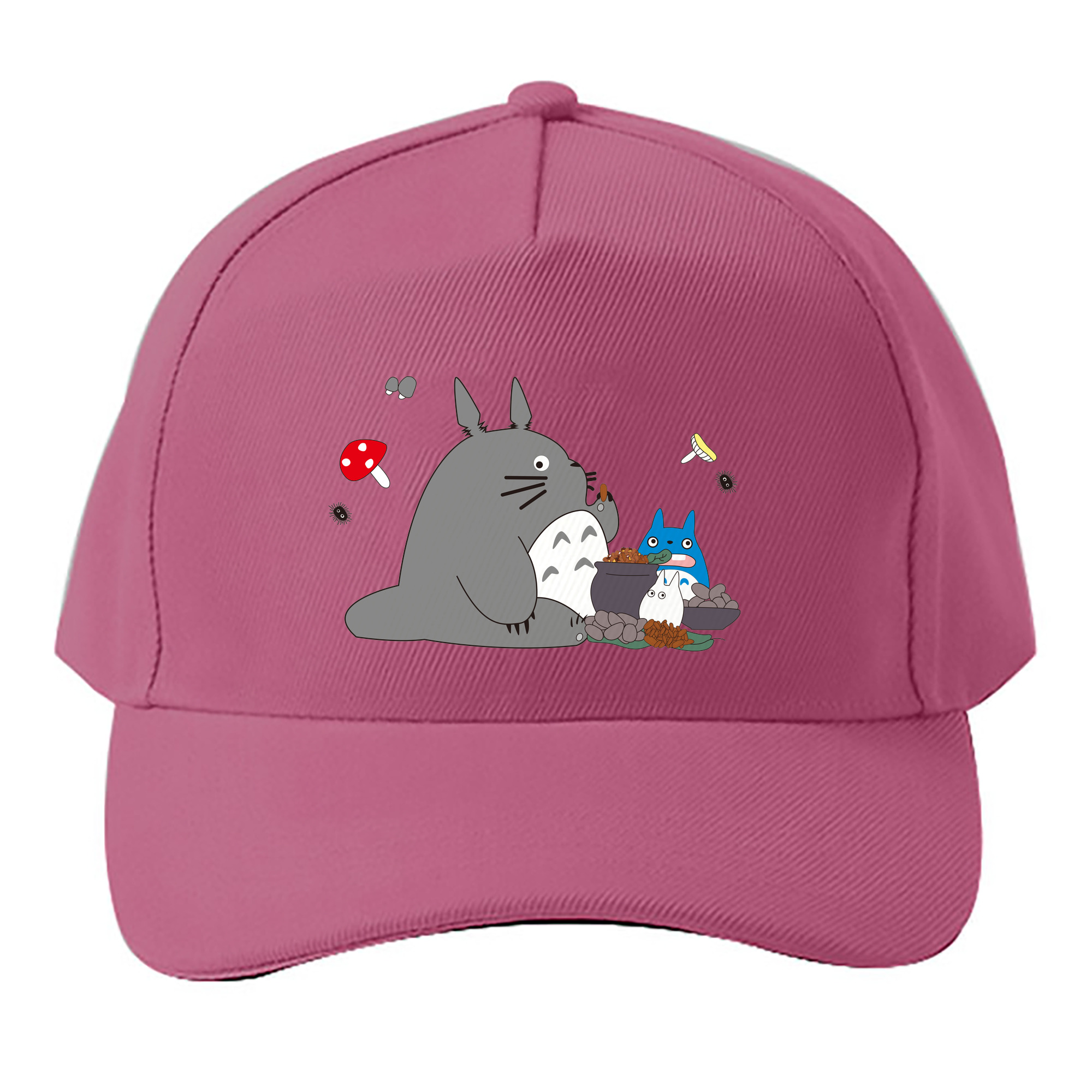 （画像用） となりのトトロ 草壁メイ 草壁サツキ My Neighbor Totoro Satsuki Kusakabe Mei Kusakabe ベースボールキャップ 綿100％ 男女兼用 帽子 スポーツ
